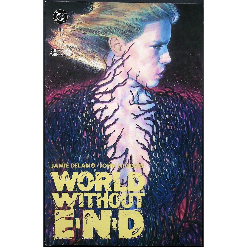 DC Comics Comic Book #3 World Without End Jamie Delano John Higgins Painted Art